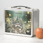Lunch Box Gnome de la Forêt Enchantée Personnalisé (En situation)