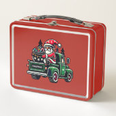Lunch Box Gnome de Noël sur une camionnette Tuc (Devant)
