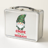 Lunch Box Gnome Pour Les Vacances Drôle & Adorable Noël (Devant)