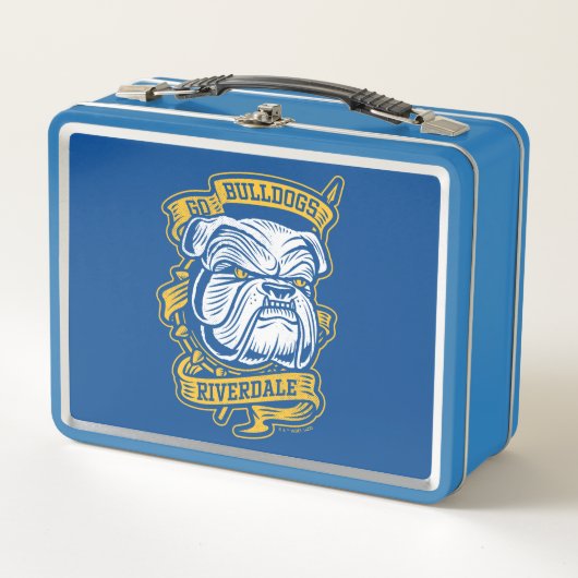 Lunch Box Go Bulldogs - Riverdale Mascot Banner (Devant)