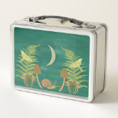 Lunch Box Goblincore Snail and Mushrooms Personnalisé (Dos)