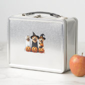 Lunch Box Golden Retriever Ghost Halloween Amoureux de les c (En situation)