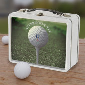Lunch Box Golf Ball Monogramme Après-midi Tee Golfing