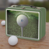 Lunch Box Golf Ball Monogramme Après-midi Tee Golfing