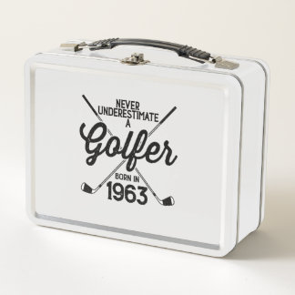 Lunch Box Golfeur de 60 ans Golfing de 1963 de 60e Golfeur