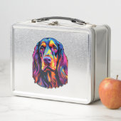 Lunch Box Gordon Setter Neon Design (En situation)