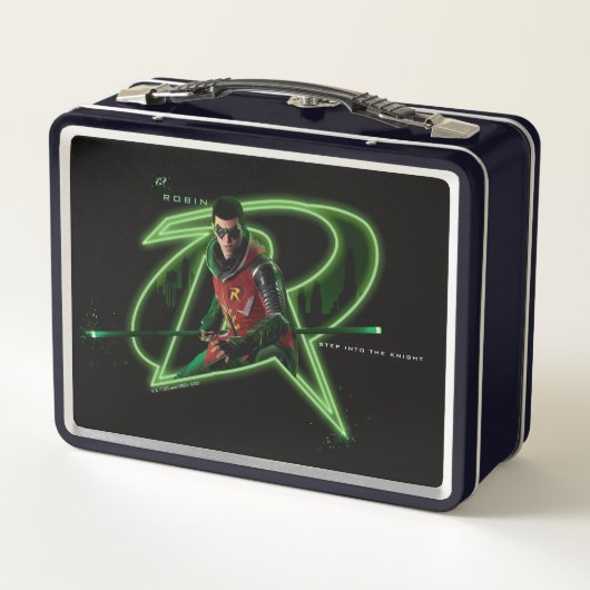 Lunch Box Gotham Knights Robin en logo (Dos)