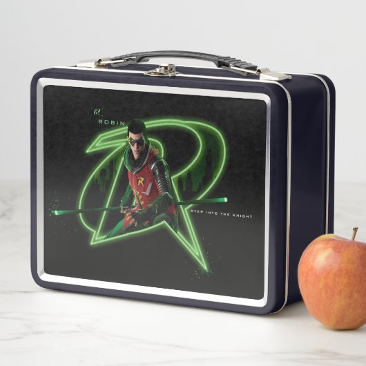 Lunch Box Gotham Knights Robin en logo (En situation)