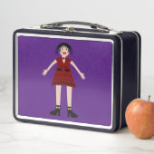 Lunch Box Gothique Halloween Vampire Lady (En situation)
