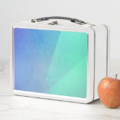 Lunch Box Gradation Blue Aqua & Turquoise (En situation)