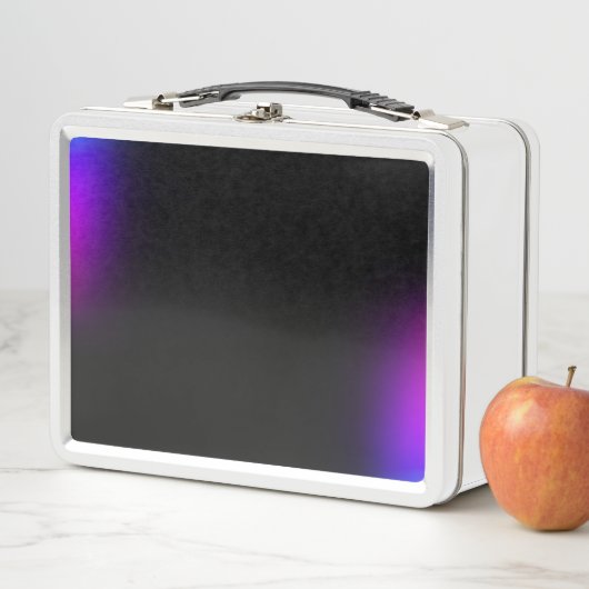 Lunch Box Gradient violet noir (En situation)