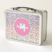 Lunch Box Graines de pastèque mignonnes avec faux strass mon (Dos)