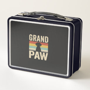 Lunch Box Grand Paw Chien Rétro Vintage