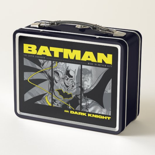 Lunch Box Graphique à écran tridimensionnel Batman Comic (Dos)