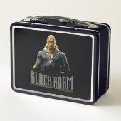 Lunch Box Graphique Caractère et nom Adam noir (Dos)