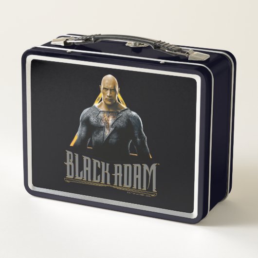 Lunch Box Graphique Caractère et nom Adam noir (Dos)