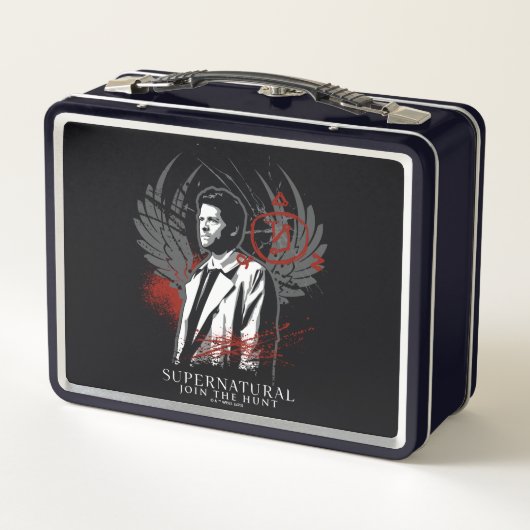 Lunch Box Graphique de graffiti de Castiel surnaturel (Dos)
