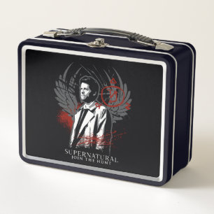 Lunch Box Graphique de graffiti de Castiel surnaturel