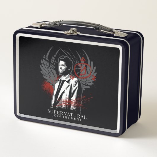 Lunch Box Graphique de graffiti de Castiel surnaturel (Devant)