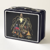 Lunch Box Graphique de groupe triangulaire Adam noir (Dos)