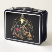 Lunch Box Graphique de groupe triangulaire Adam noir (Devant)