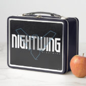 Lunch Box Graphique de nom high-tech Nightwing (En situation)