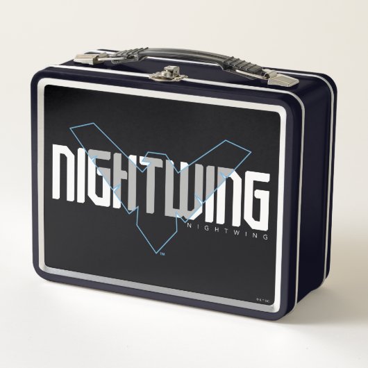 Lunch Box Graphique de nom high-tech Nightwing (Devant)