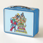 Lunch Box Graphique du logo Captain Planet & Planeteers Grou (Dos)