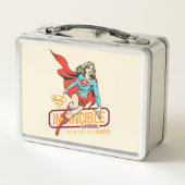 Lunch Box Graphique rétro-invincible Supergirl (Dos)