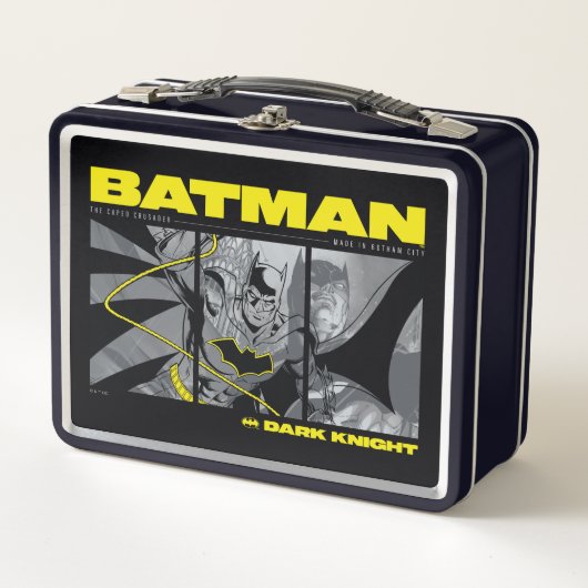 Lunch Box Graphique Tri-Panel de la BD Batman (Devant)