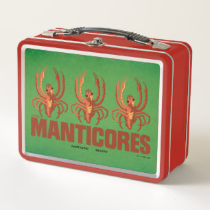Lunch Box Graphique Vintage de Baby Manticores