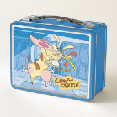 Lunch Box Graphisme de la vache et du poulet (Dos)