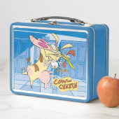Lunch Box Graphisme de la vache et du poulet (En situation)