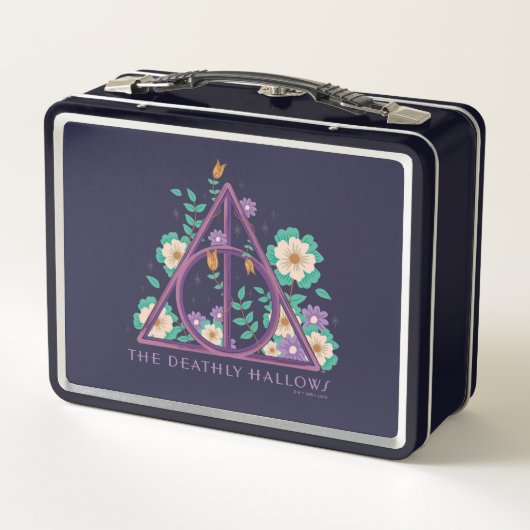 Lunch Box Graphisme des hirondelles mortes florales (Dos)