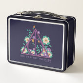 Lunch Box Graphisme des hirondelles mortes florales (Devant)