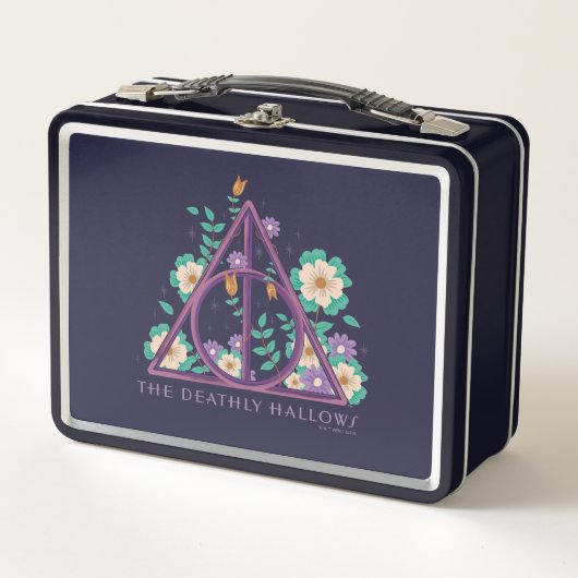 Lunch Box Graphisme des hirondelles mortes florales (Devant)