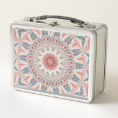 Lunch Box Grattez moderne Kaleidoscope Mandala art fractal (Devant)