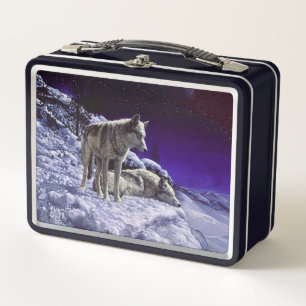Lunch Box Gray Wolves