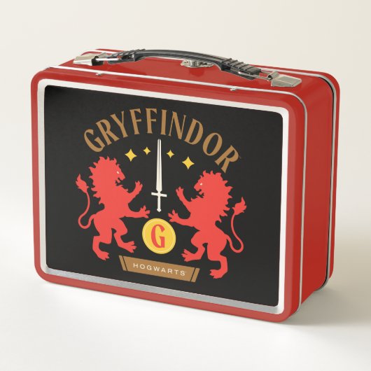 Lunch Box GRAYFFINDOR™ Maison double Lion épée graphique (Dos)