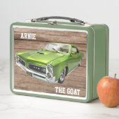 Lunch Box Green Pontiac GTO - La CHÈTE (En situation)