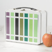 Lunch Box Green purple Black Hues (En situation)