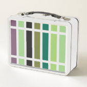 Lunch Box Green purple Black Hues (Dos)