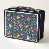 Lunch Box Gremlins™ 80's Retrowave Pattern (Devant)