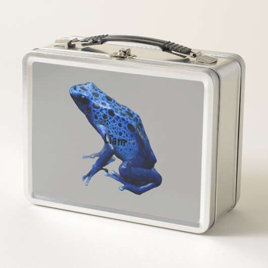 Lunch Box Grenouille à tarte à poison bleu (Devant)