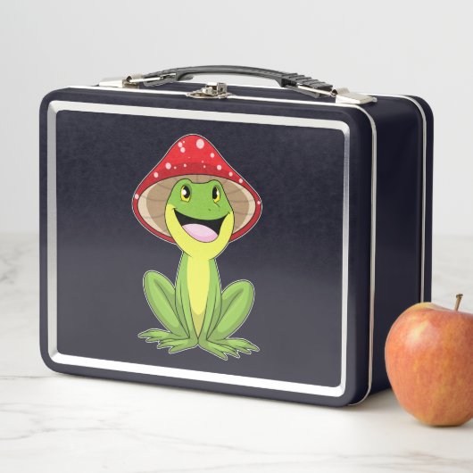 Lunch Box Grenouille au champignon (En situation)