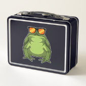 Lunch Box Grenouille avec lunettes de soleil (Dos)