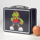 Lunch Box Grenouille comme joueur de basket-ball avec basket (En situation)