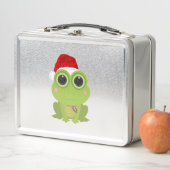 Lunch Box Grenouille de Noël (En situation)