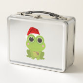 Lunch Box Grenouille de Noël (Devant)