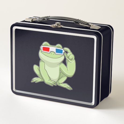 Lunch Box Grenouille Glasses (Devant)